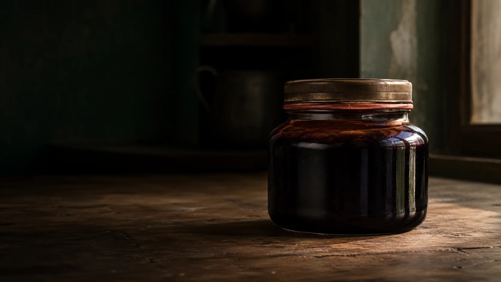 A jar of Chyavana chyawanprash