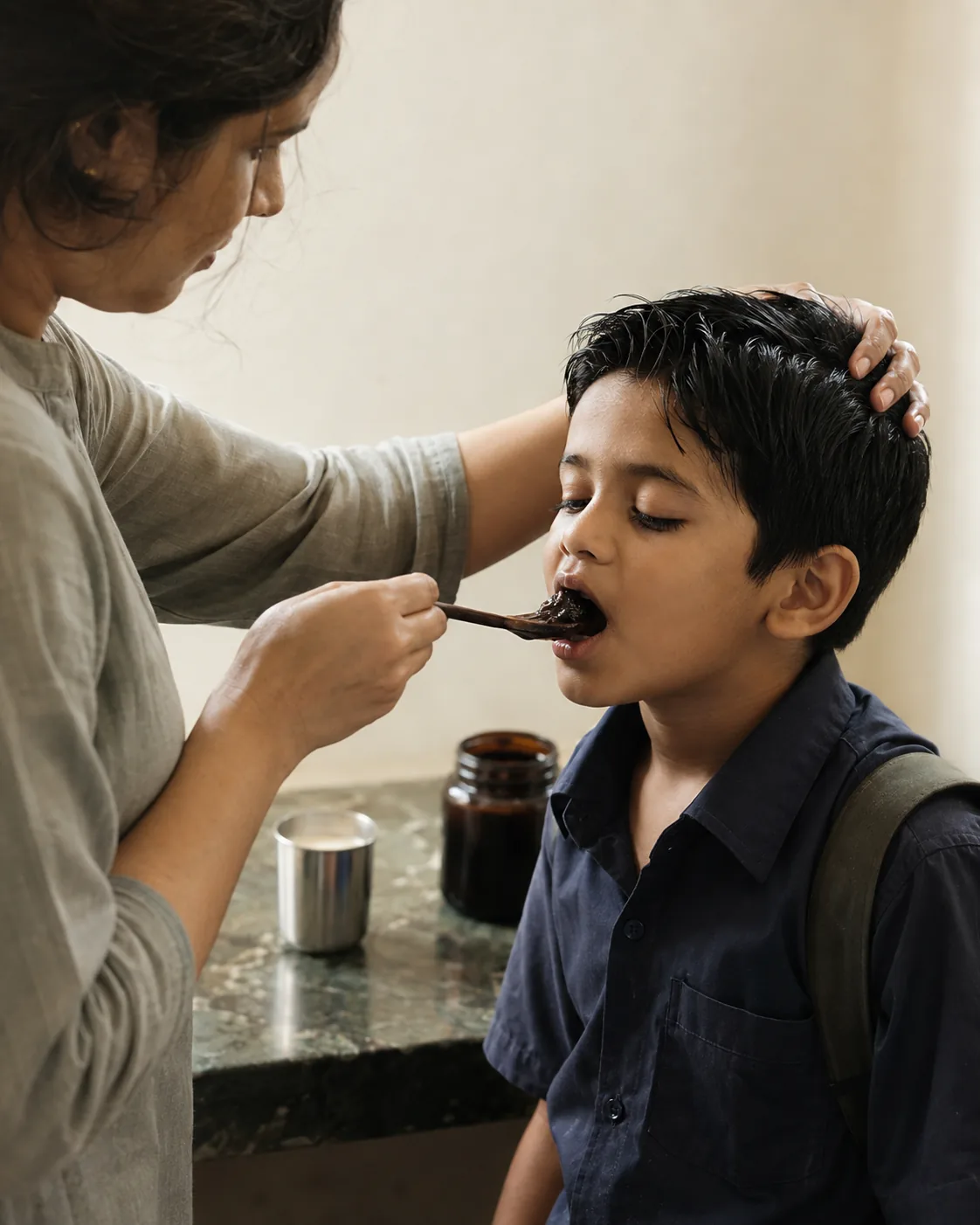 Fewer coughs and colds